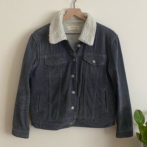 Pacsun Sherpa Lined Corduroy Jacket Size M